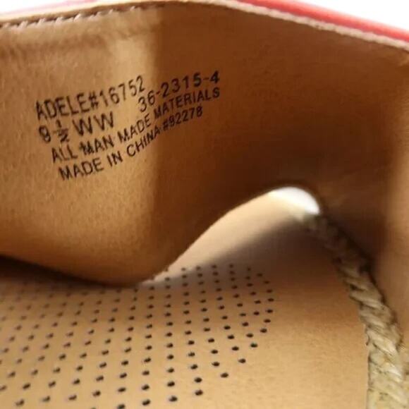 Comfortview Shoes Womens 9.5 Sandals Adele Slingback Classic Open Toe Lifestyle - Picture 11 of 13